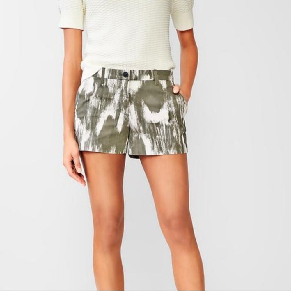 GAP Khakis by Gap Summer Short Sz 02R Green White